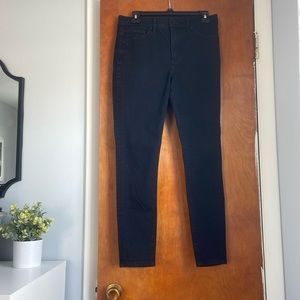 Express skinny mid rise jeans
